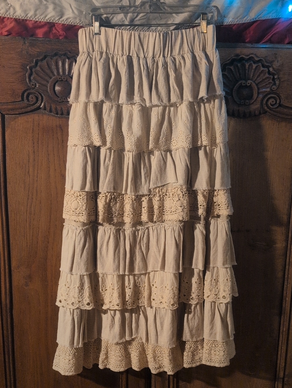 "NWTO"JADED GYPSY Layers Of Love Skirt - Picture 4 of 9